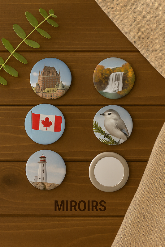 Mirriors 2,25 pouces (Paquet de 6)