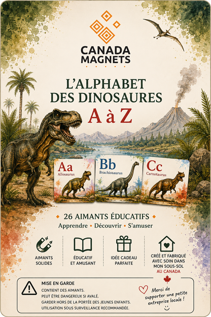 🦖 L’Abécédaire des Dinosaures A à Z