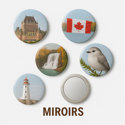 Mirriors 2,25 pouces (Paquet de 6)