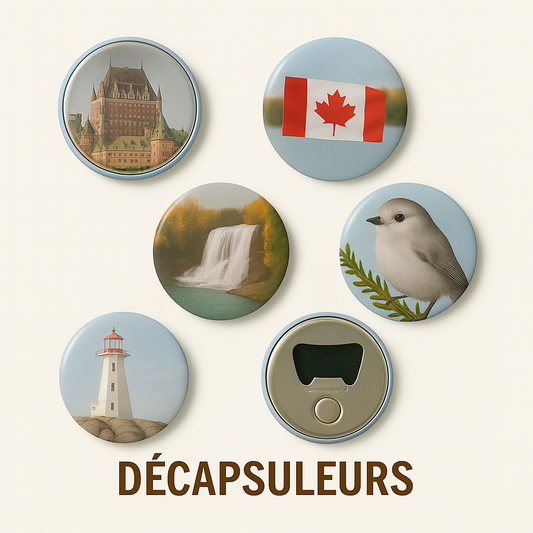 Ouvre-bouteille magnétique personnalisés (paquet de 6)